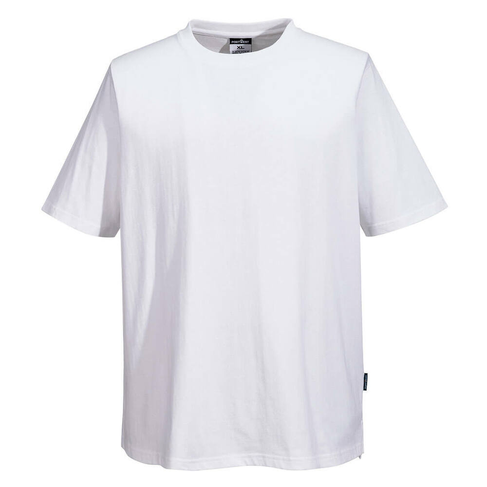 T-shirt szefa kuchni z bawełny MeshAir, kolor biały, rozmiar S 1