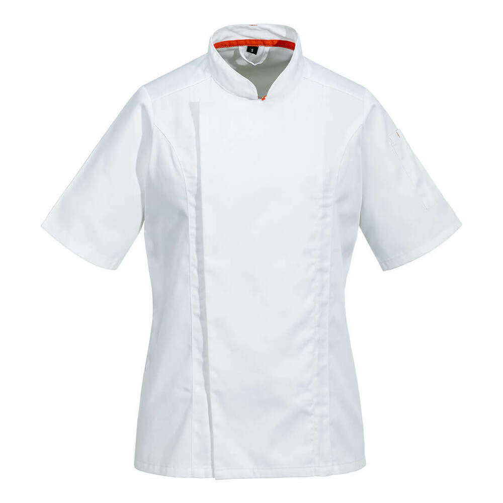 Bluza damska kucharska MeshAir Pro S/S, kolor biały, rozmiar XL 1