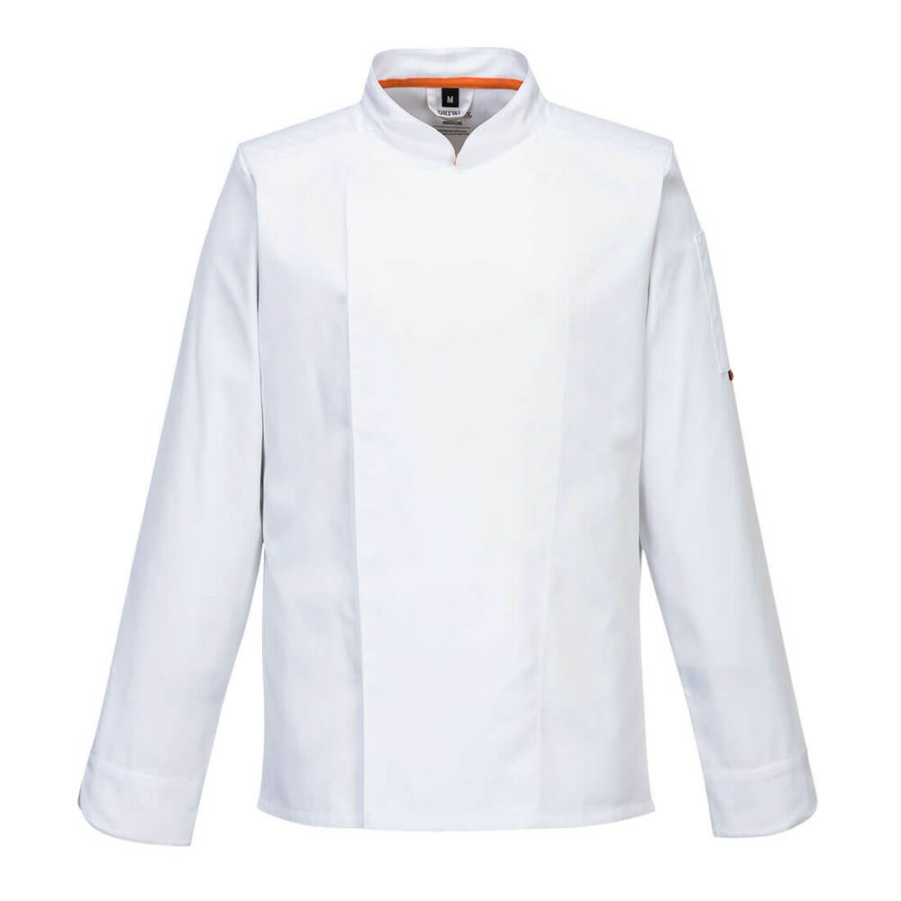 Bluza kucharska Stretch Mesh Air Pro, kolor biały, rozmiar XXL 1