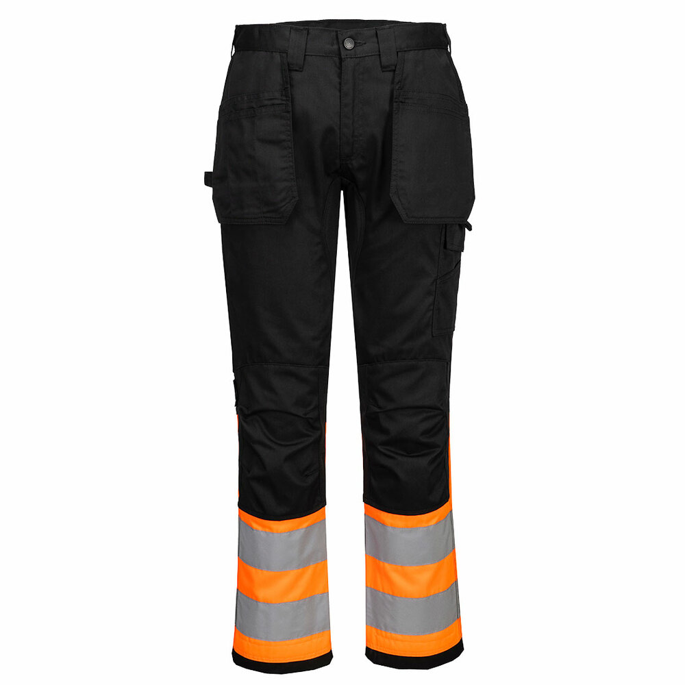 WX2 Eco Hi-Vis Holster Trouser Class 1, kolor pomarańczowy/czarny, rozmiar 36 1