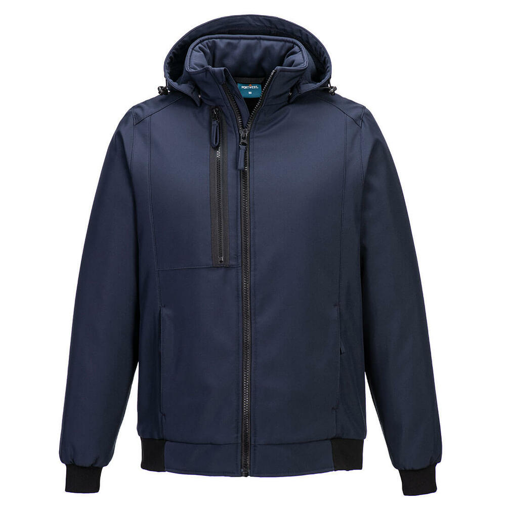 Ocieplany softshell WX2 Eco (2L), kolor ciemny granat, rozmiar XL 1