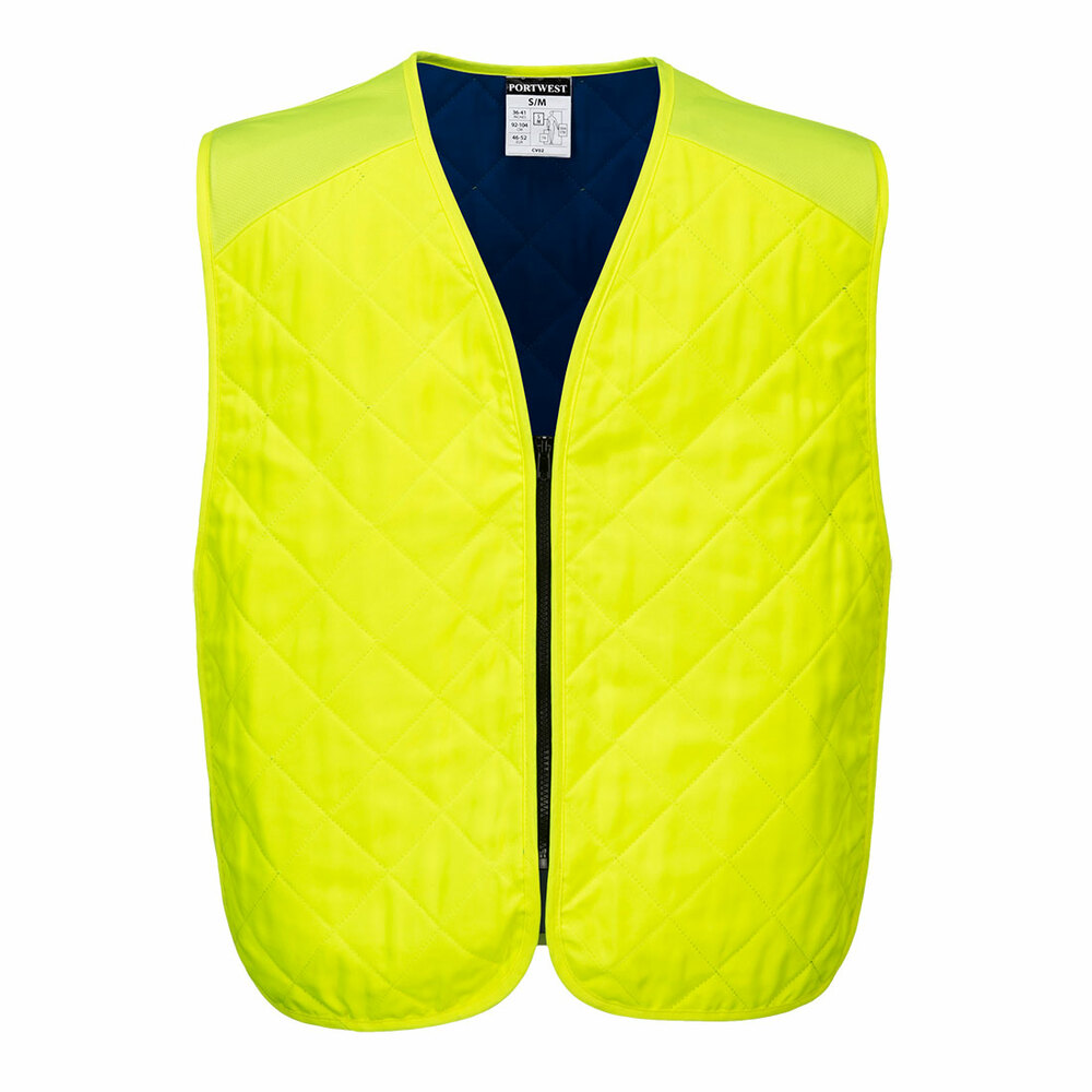 Kamizelka chłodząca ostrzegawcza żółta rozmiar XXL/3XL Portwest CV09YERXX/3X 1