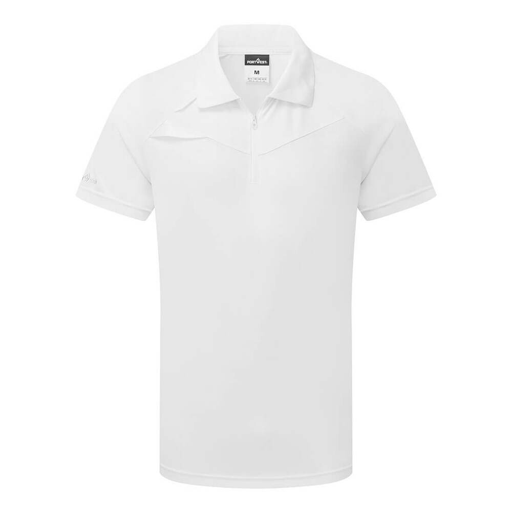 Koszulka Polo DX4, kolor białe, rozmiar M 1