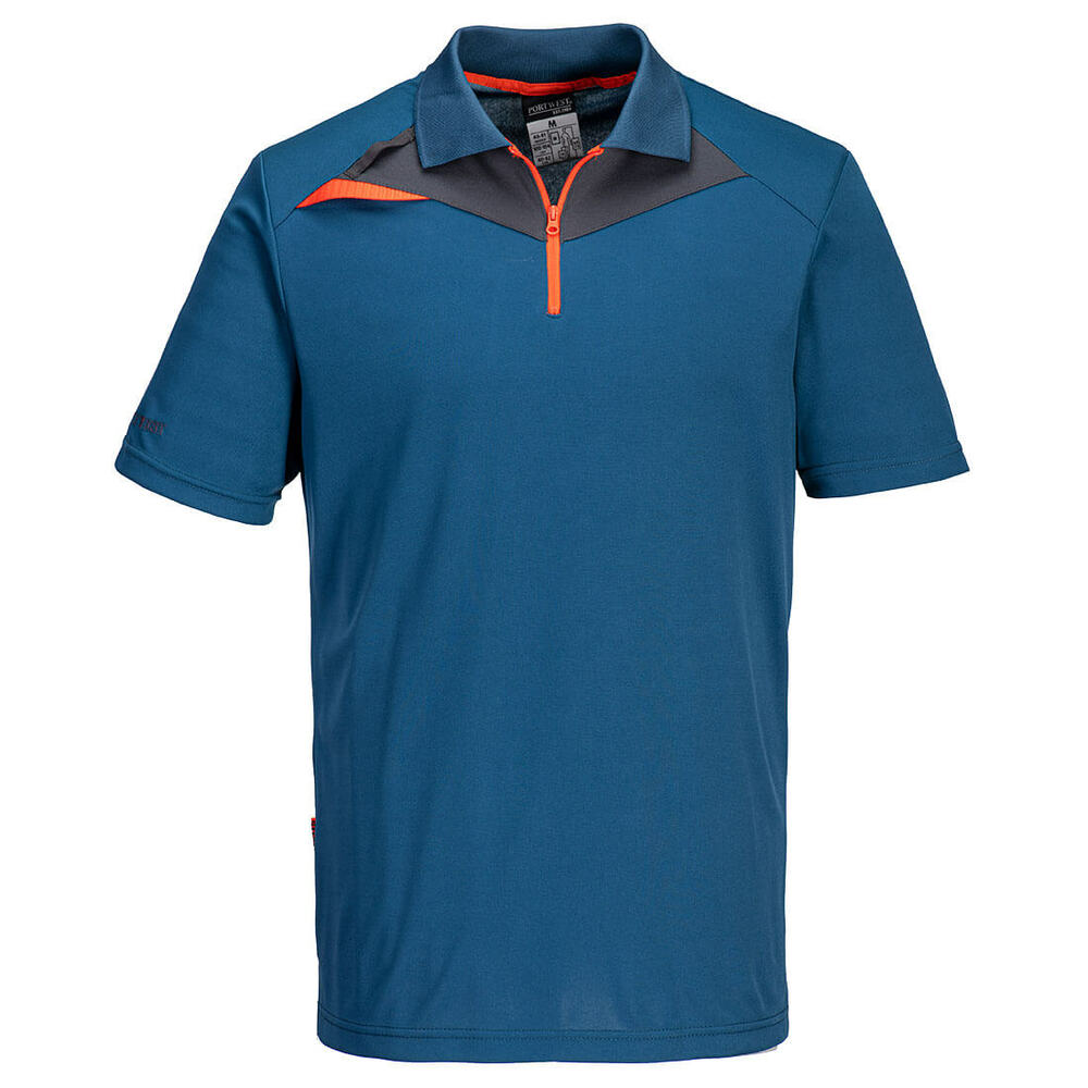 Koszulka Polo DX4, kolor niebieski, rozmiar M 1