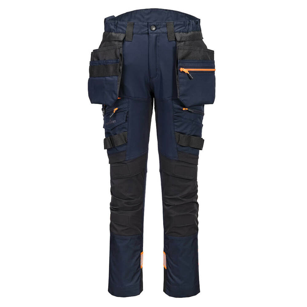Spodnie robocze DX4 z kieszeniami kaburowymi, kolor ciemny granat, rozmiar 30 1