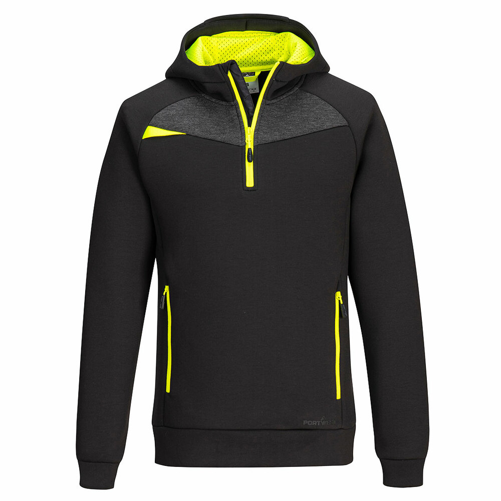 Bluza DX4 z zamkiem 1/4, kolor czarny, rozmiar XXL 1
