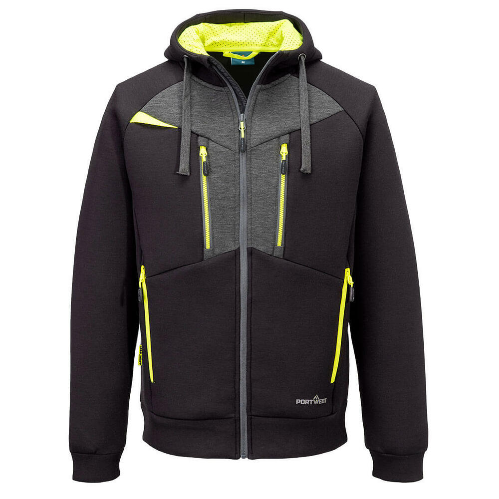 Bluza z kapturem DX4, kolor czarny, rozmiar XXL 1
