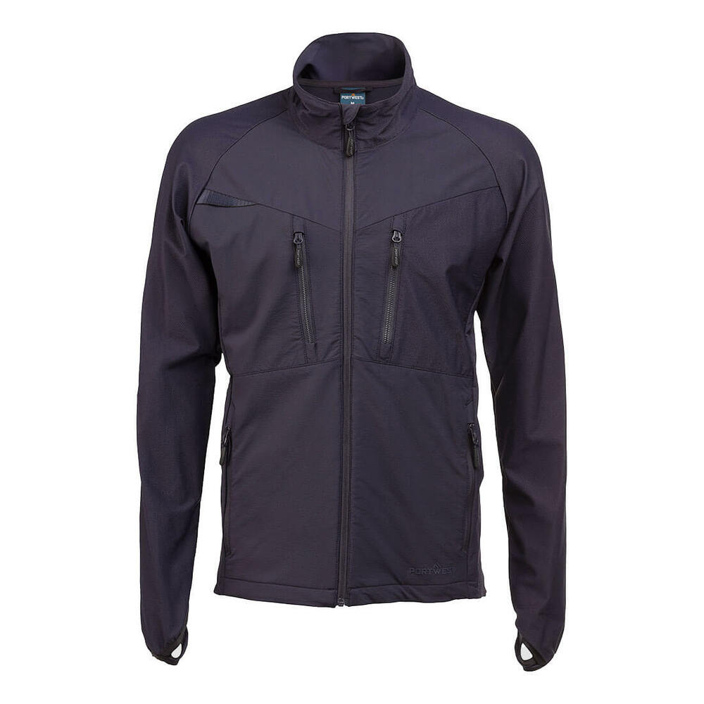 Bluza DX4 zapinana na zamek, kolor całe granatowe, rozmiar XL 1