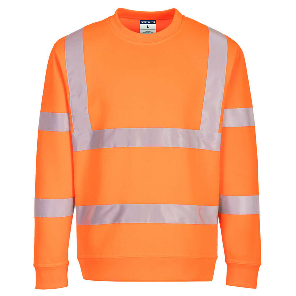 Sweter ostrzegawczy Eco, kolor pomarańczowy, rozmiar XXL 1