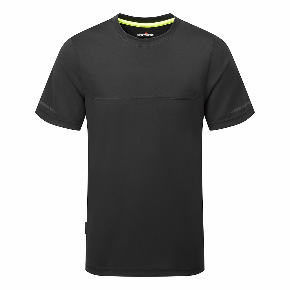 Lekki T-Shirt EV4, kolor czarny, rozmiar XXXL 1