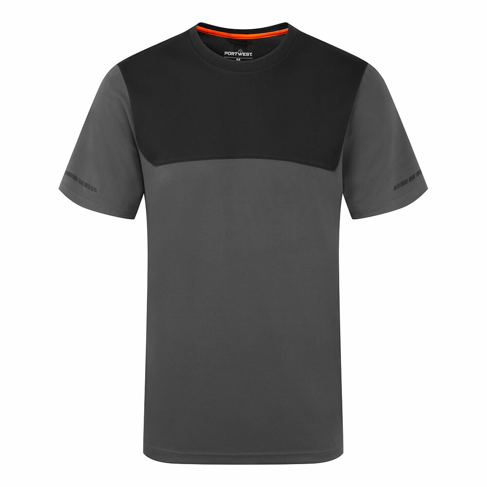 Lekki T-Shirt EV4, kolor szary, rozmiar S 1