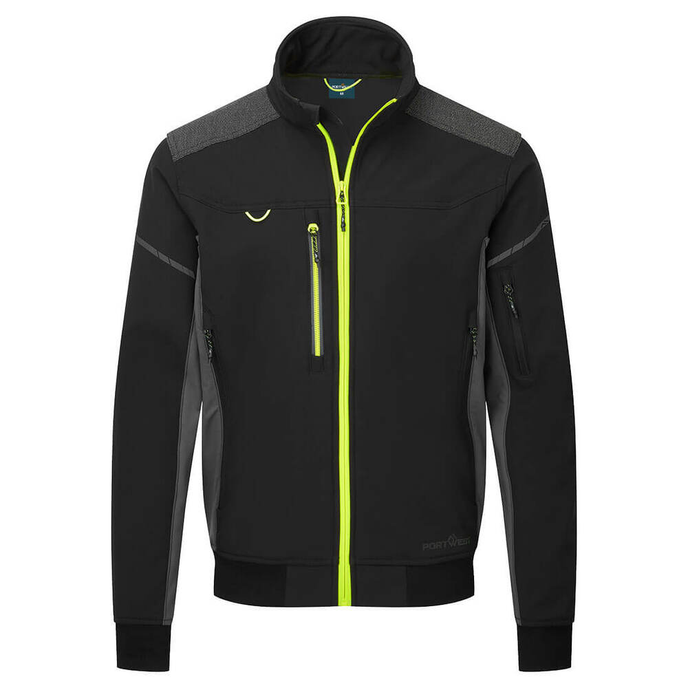 Kurtka Softshell EV4 Bomber (3L), kolor czarny tall, rozmiar M 1