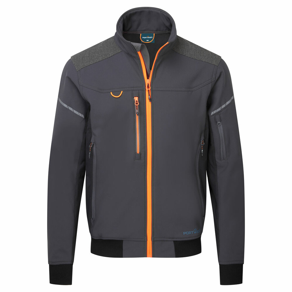 Kurtka Softshell EV4 Bomber (3L), kolor szary, rozmiar XL 1