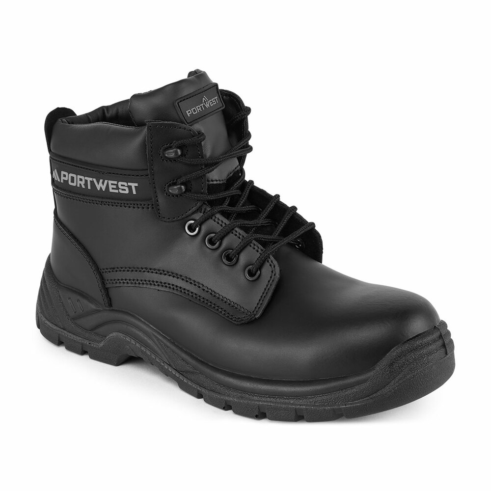 Kompozytowe skórzane buty do kostki S3S SR, kolor czarny, rozmiar 38 1