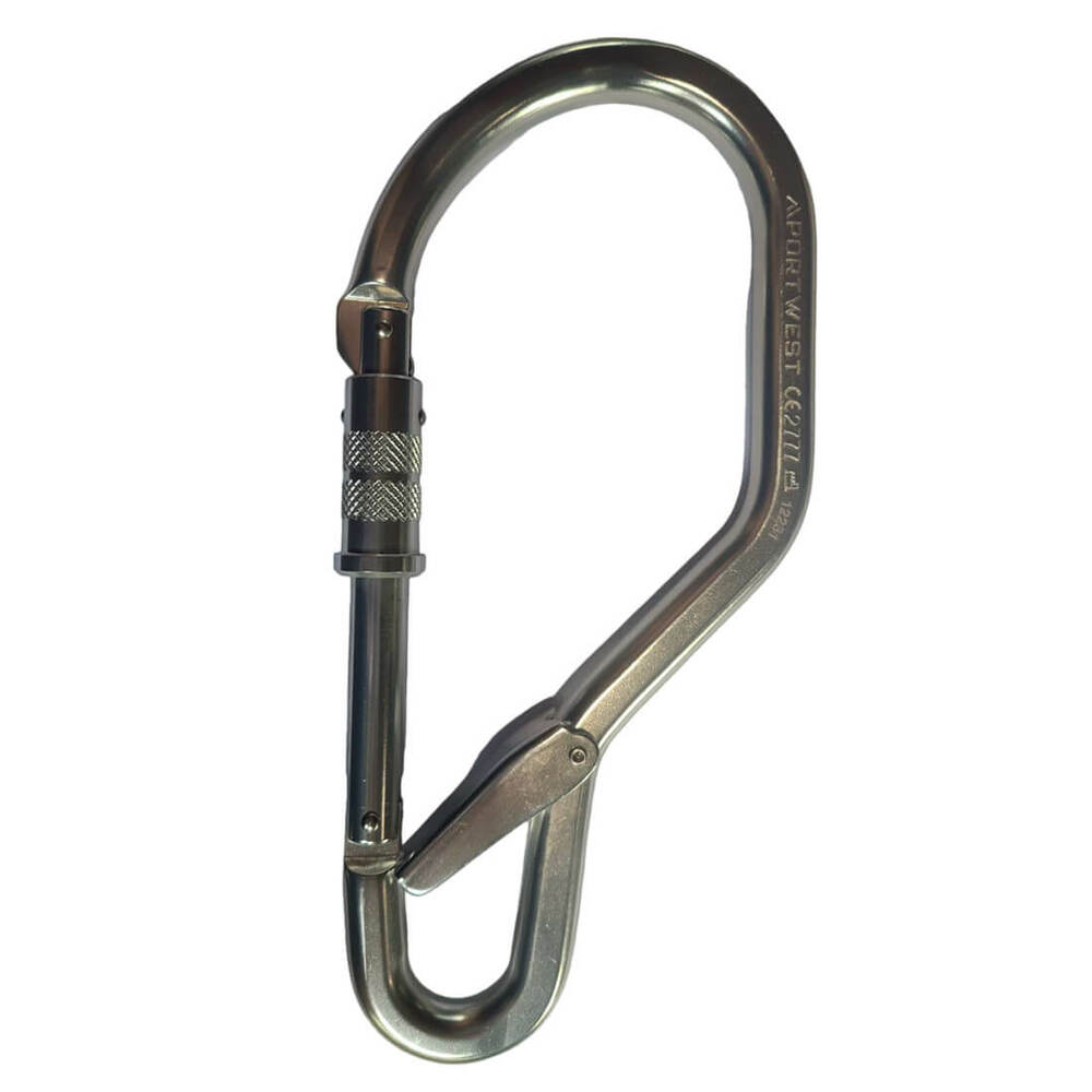 Hak aluminiowy do rusztowania, kolor srebrny 1