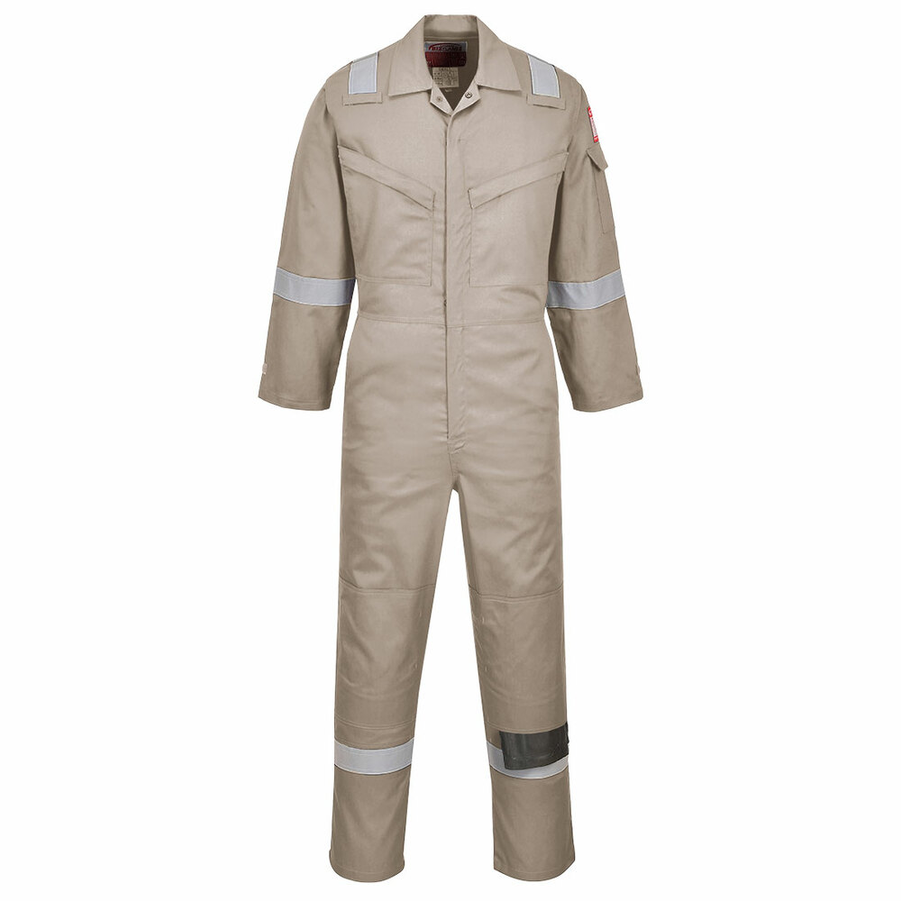 Super lekki, antyelektrostatyczny kombinezon 210g, kolor khaki, rozmiar S 1