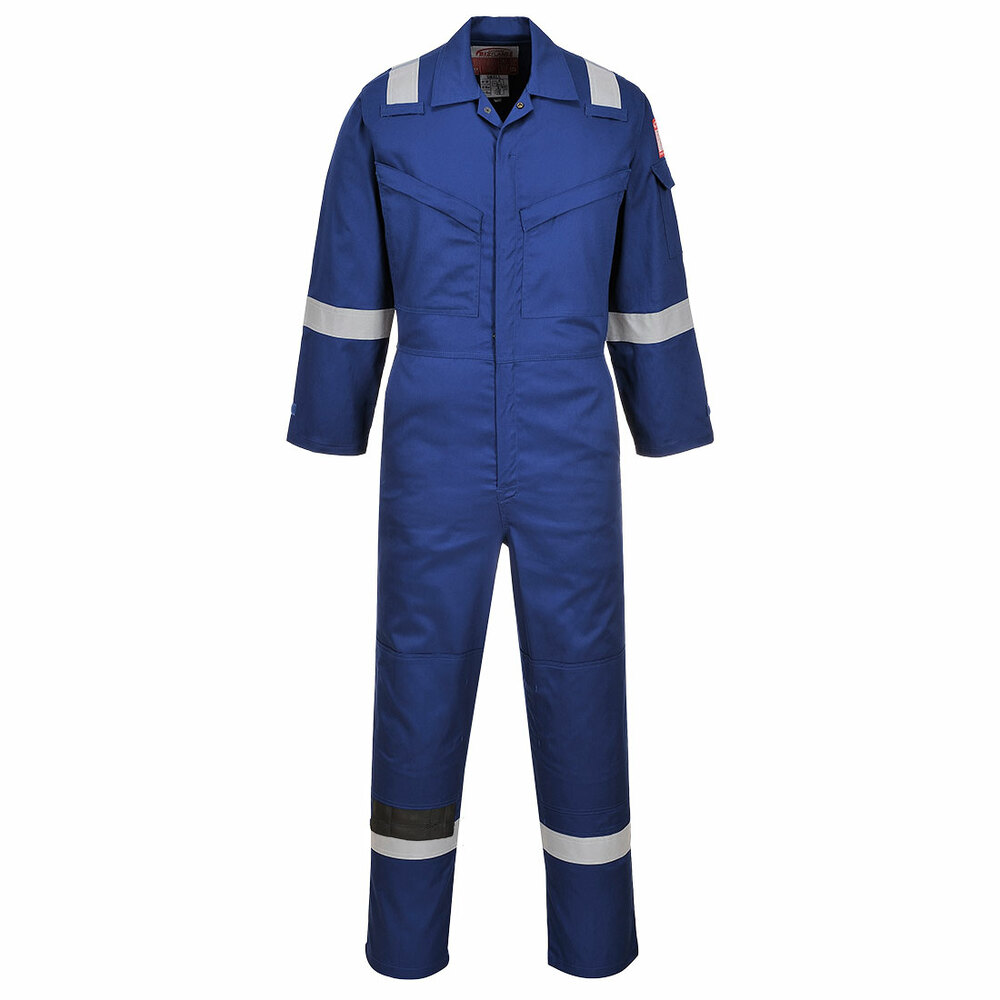 Super lekki, antyelektrostatyczny kombinezon 210g, kolor niebieski, rozmiar M 1