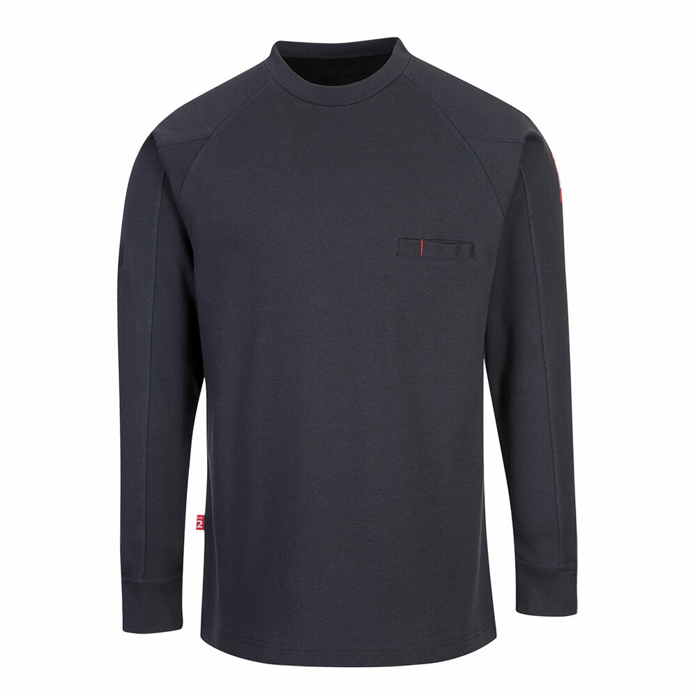 Sweter trudnopalny i antystatyczny, kolor granatowy, rozmiar XXXL 1