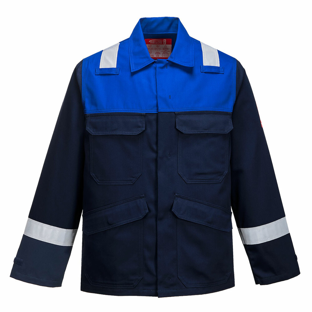 Bluza trudnopalna Bizflame Plus, kolor granat/niebieski, rozmiar L 1