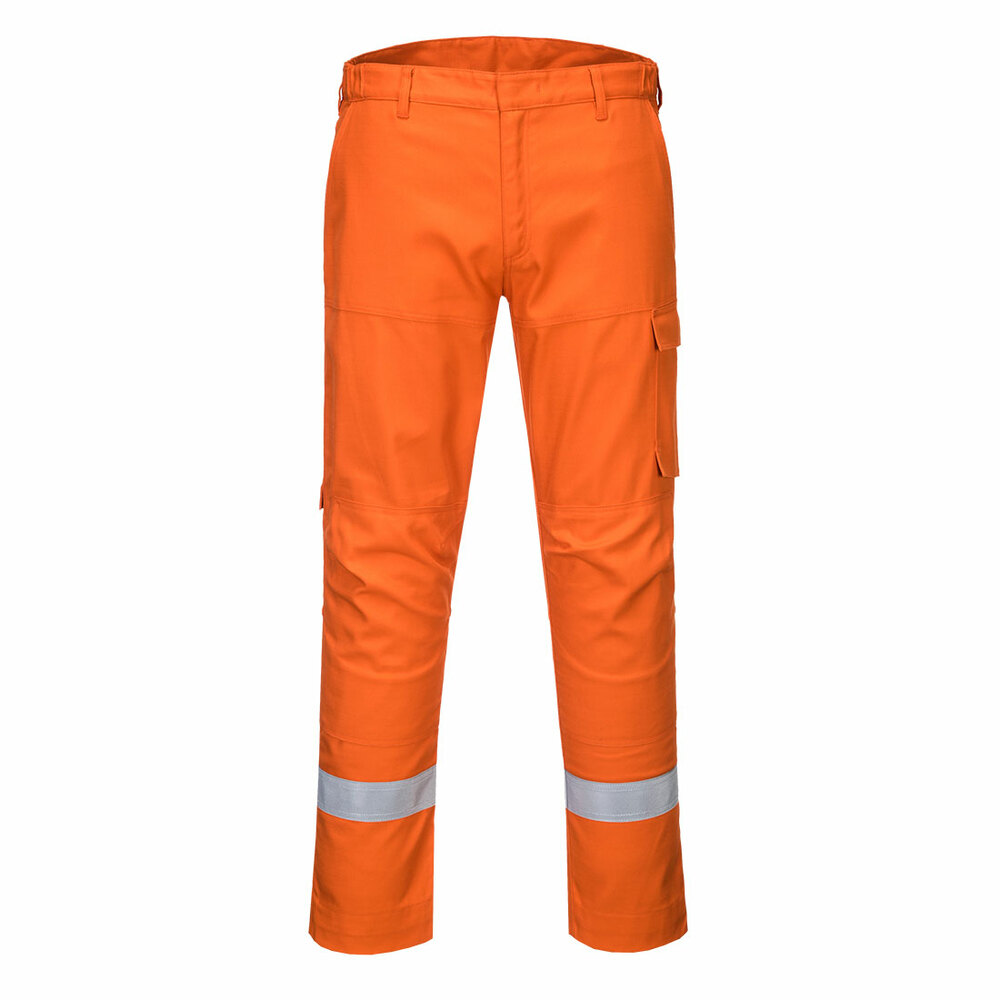 Spodnie robocze Bizflame Industry, kolor pomarańczowy, rozmiar 36 1