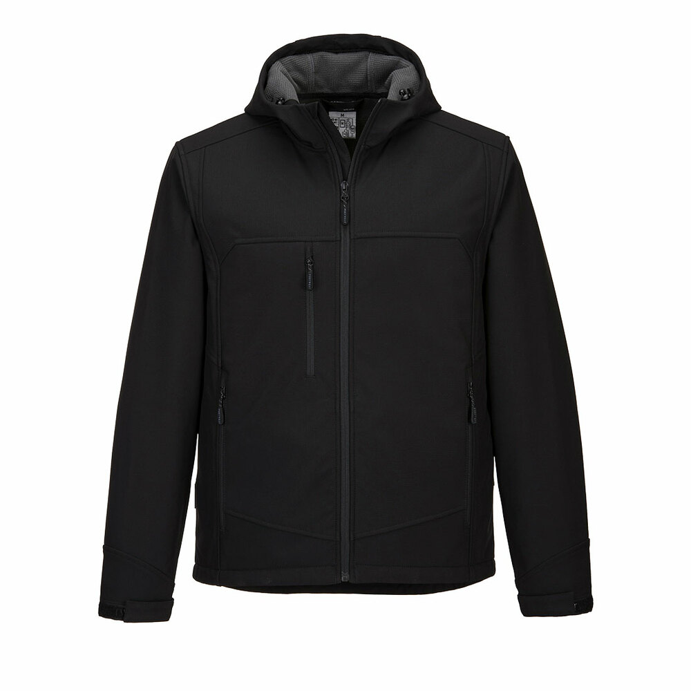 Softshell (3L) KX3 z kapturem, kolor czarny, rozmiar XXXL 1