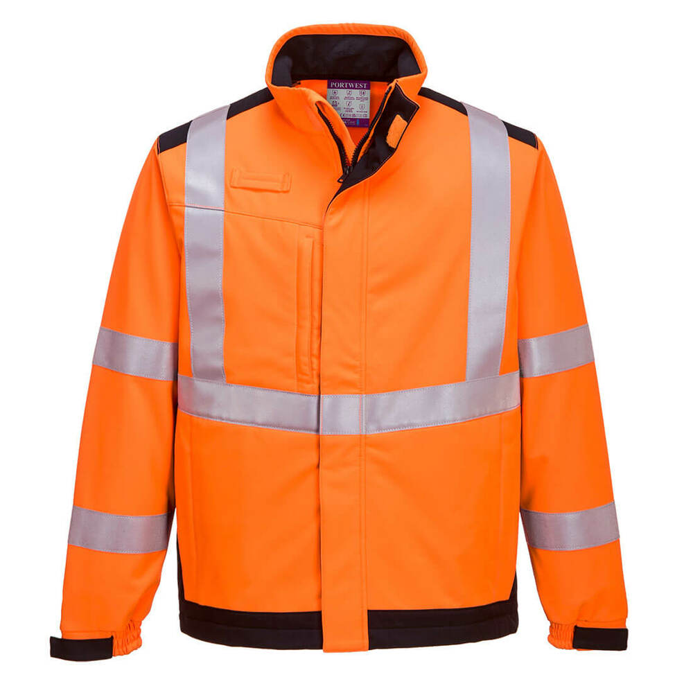 Softshell Modaflame Multi Norm Arc, kolor pomarańczowy/granat, rozmiar XXXL 1