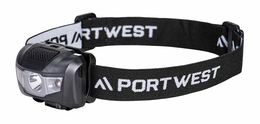 Latarka czołowa ładowana przez USB, kolor czarny 1