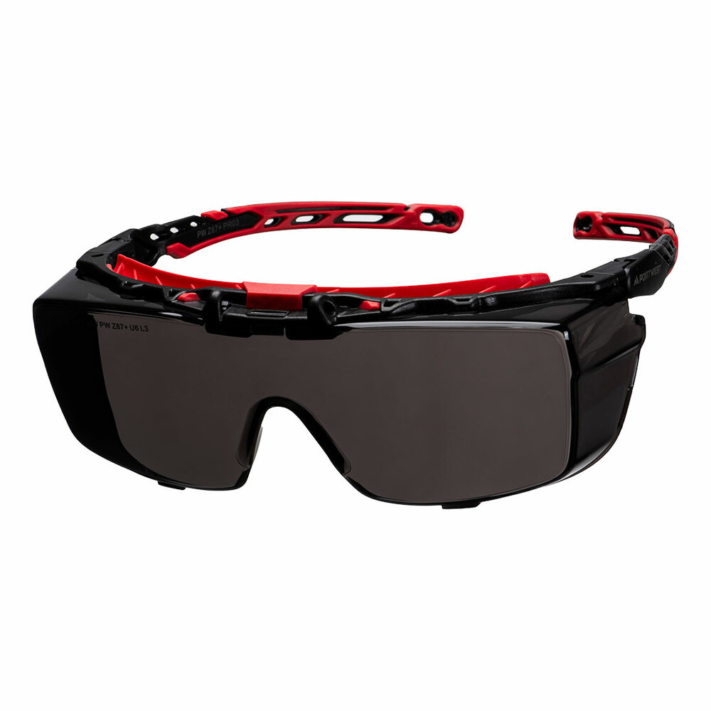 Okulary ochronne Top OTG, kolor przydymiony 1