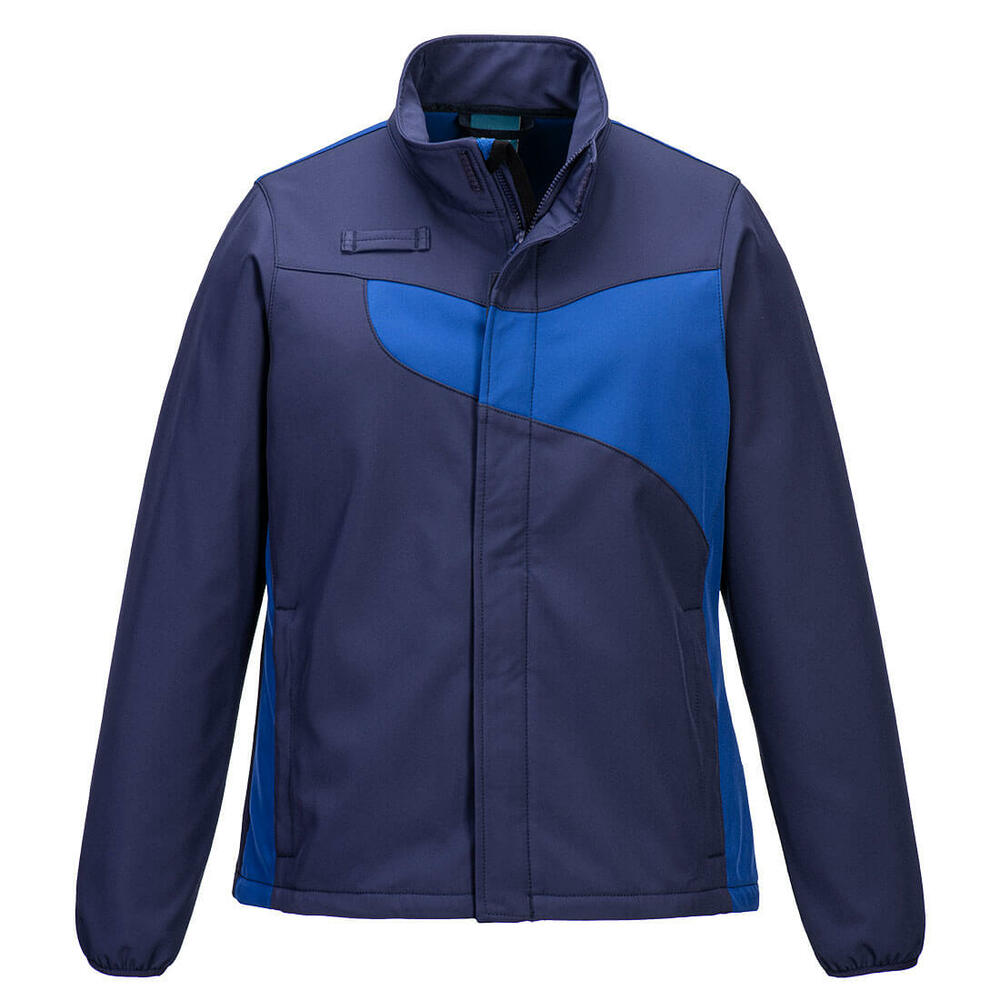 Damska kurtka softshell PW2 (2L), kolor granat/niebieski, rozmiar XXL 1