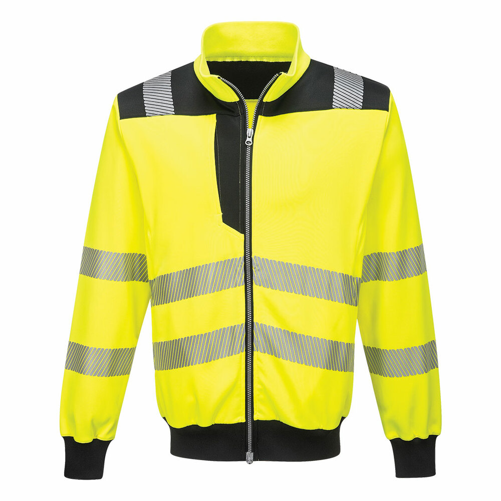 Bluza ostrzegawcza PW3, kolor żółty/czarny, rozmiar S 1