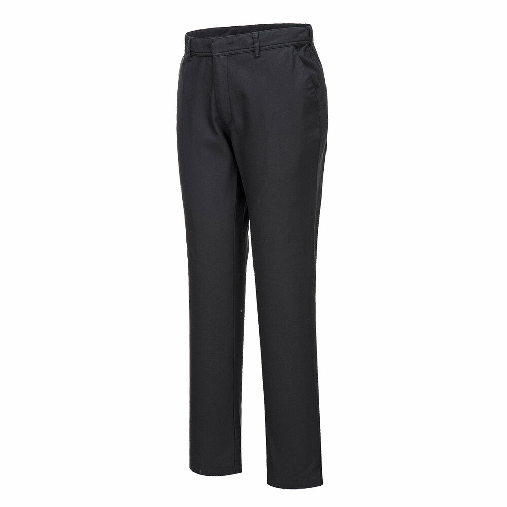 Elastyczne spodnie robocze Chino Slim, kolor czarny short, rozmiar 40 1