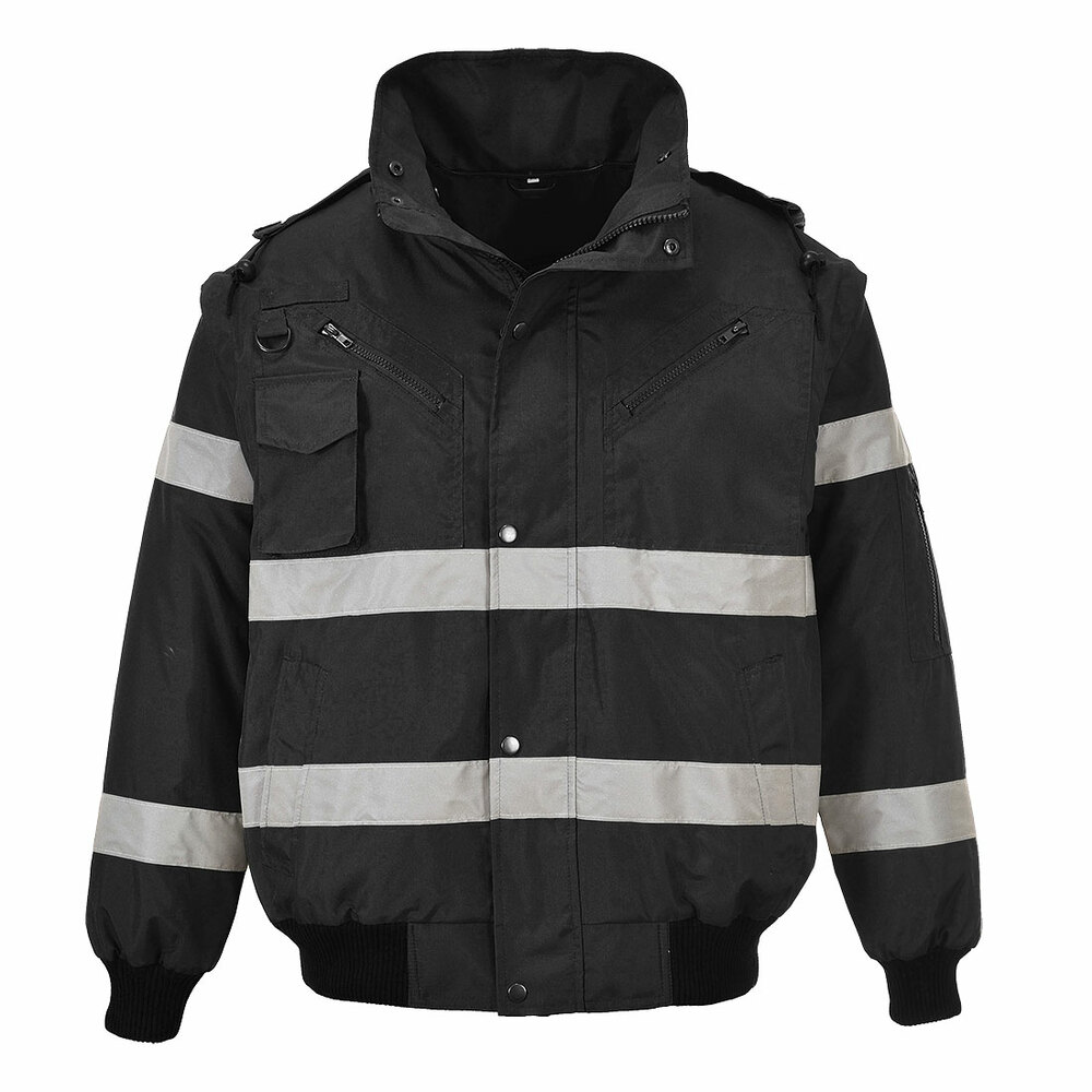 Kurtka Bomber Iona 4 w 1, kolor czarny, rozmiar 4XL 1