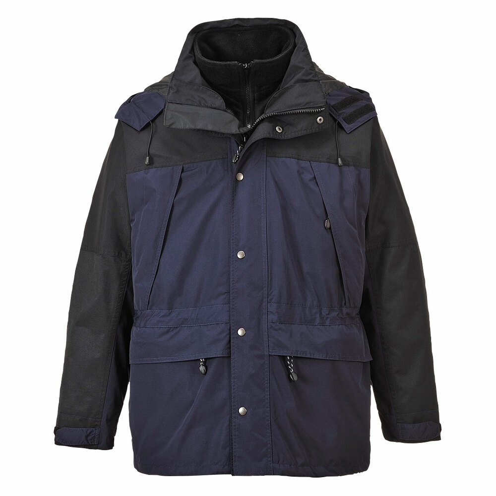 Kurtka oddychająca Orkney 3 w 1, kolor granatowy, rozmiar XL 1