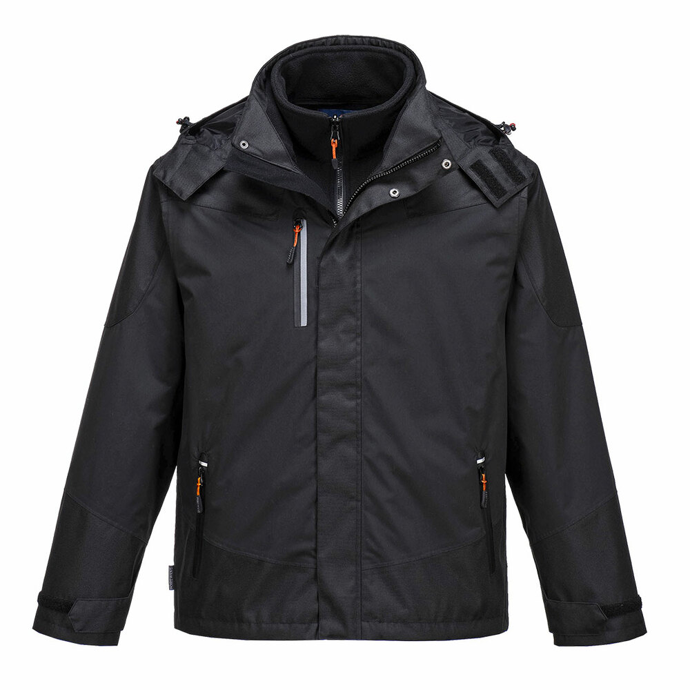 Kurtka 3 w 1 Radial, kolor czarny, rozmiar 6XL 1
