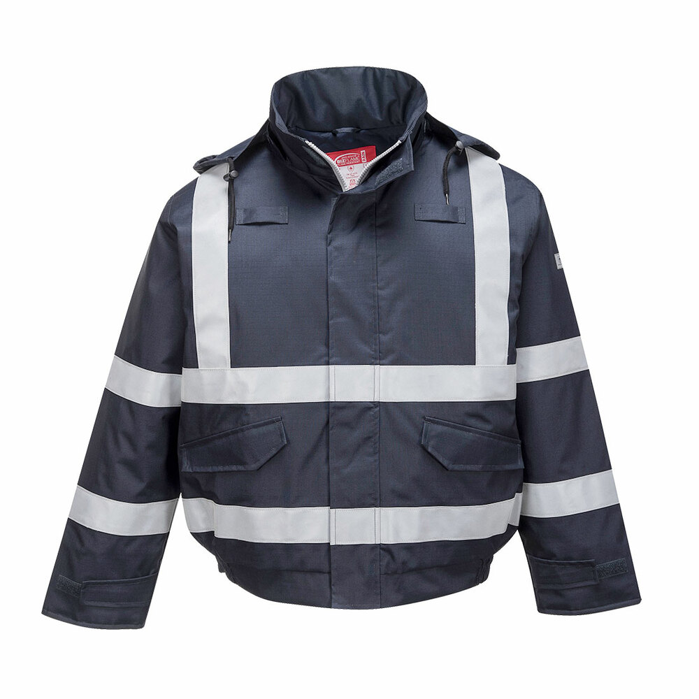 Kurtka Bomber Bizflame Rain Multi, kolor granatowy, rozmiar XXL 1