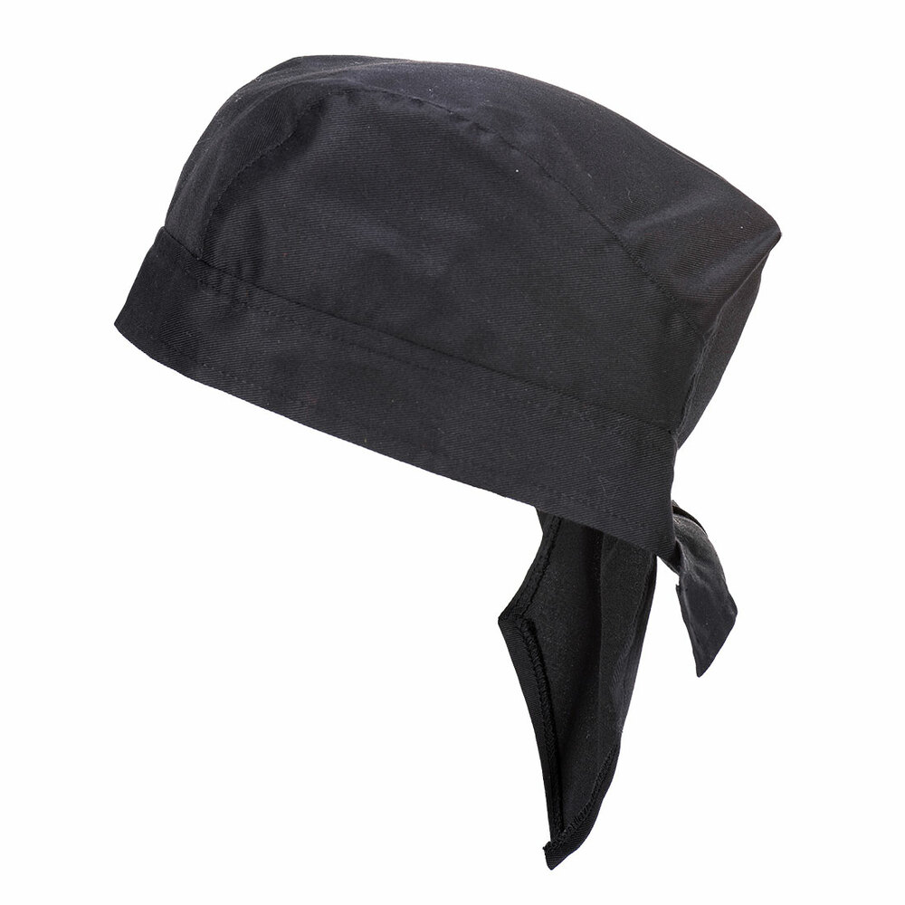 Bandana szefa kuchni, kolor czarny 1