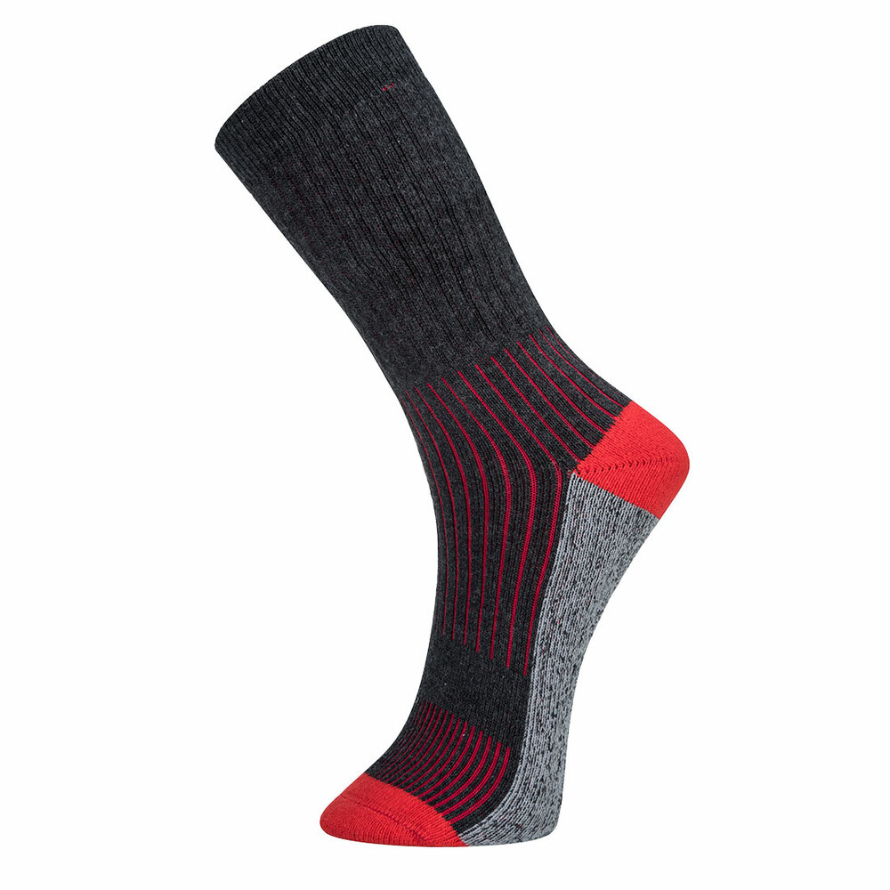 Skarpety turystyczne czarne rozmiar 39-43 Portwest SK12BKR39-43 1