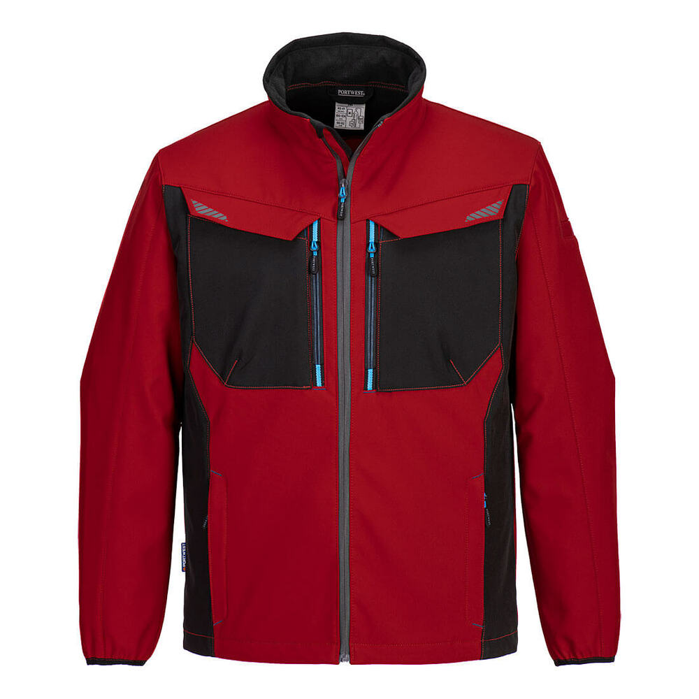 Softshell WX3, kolor głęboka czerwień, rozmiar XXXL 1