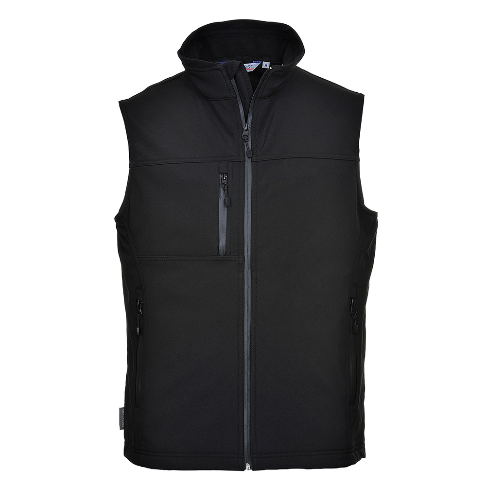 Kamizelka Softshell (3L), kolor czarny, rozmiar XS 1