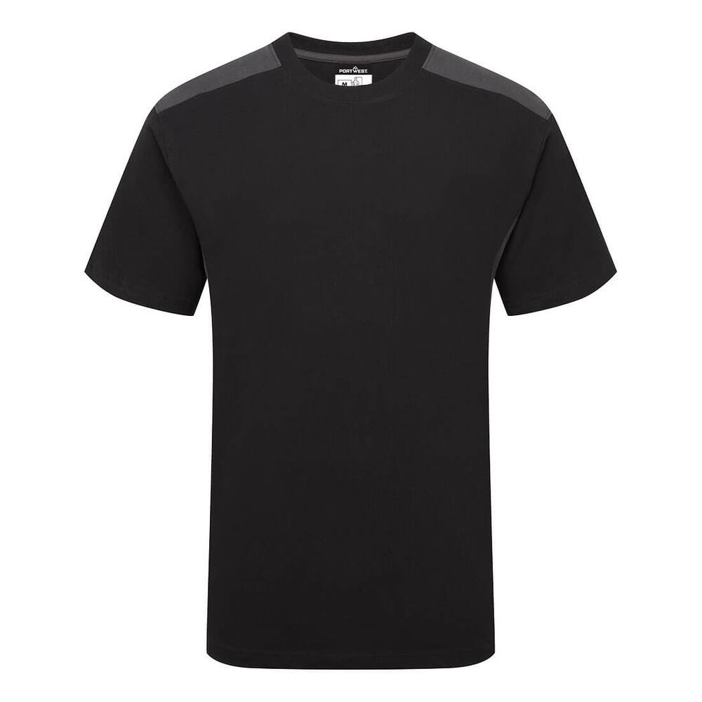 T-Shirt PW2, kolor czarny/szary, rozmiar M 1