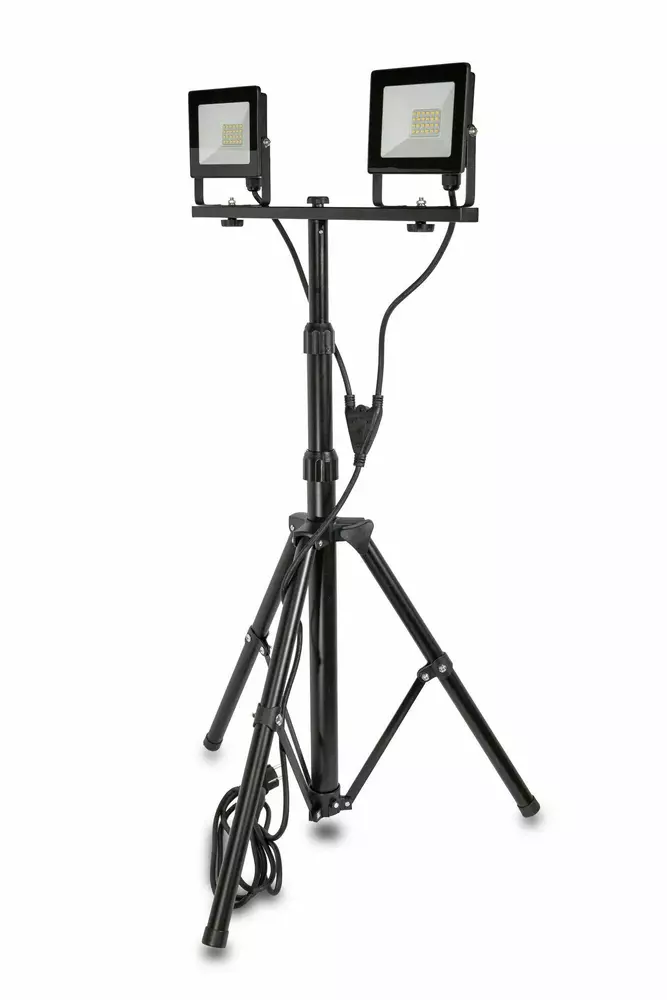 Lampy robocze ze statywem GRUNDA LED 2x1800 LM 1