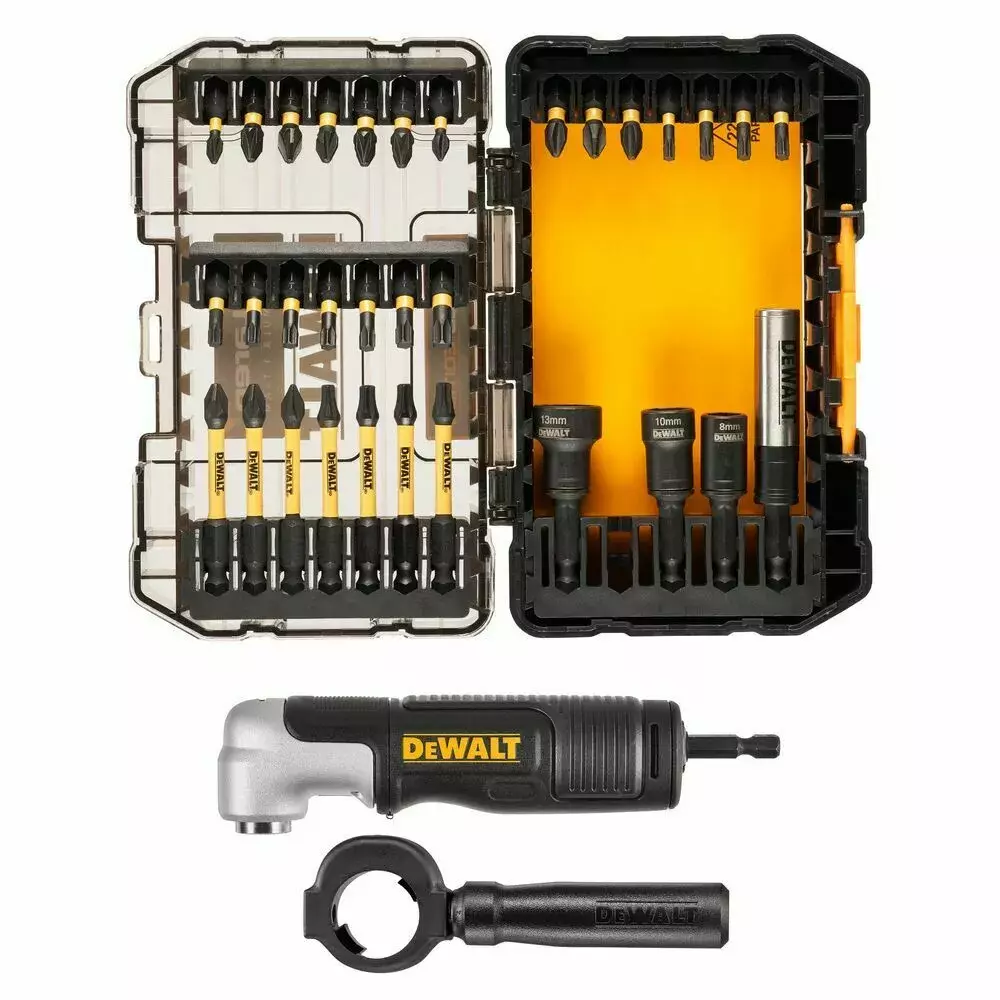 Zestaw 33 szt. końcówek udarowych 1/4" z głowicą kątową, FLEXTORQ DeWalt DT70782 1
