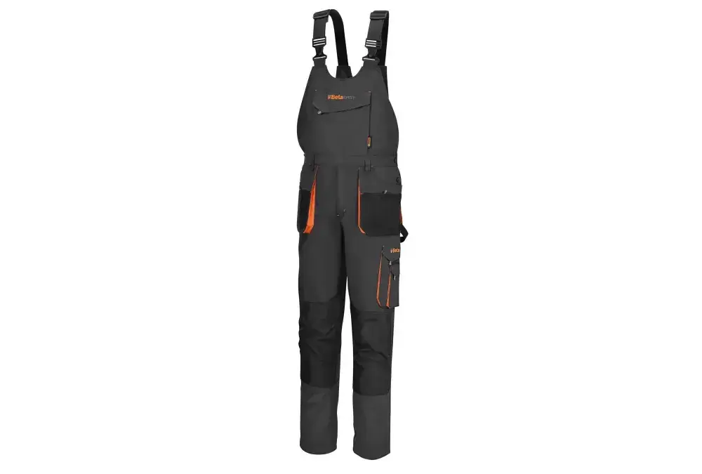 Spodnie robocze na szelkach Easy Light Beta 7863G szare 3XL 1