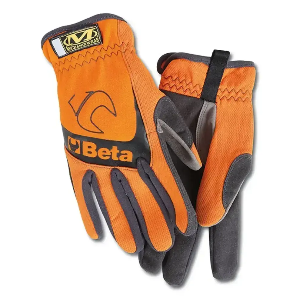 Rękawice pomarańczowo-czarne mechanix Beta 9574O roz. L 1