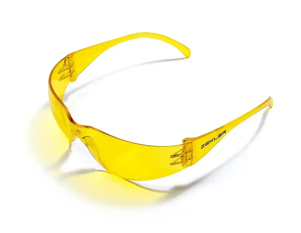 Okulary ochronne ZEKLER 3 HC/AF żółte 1