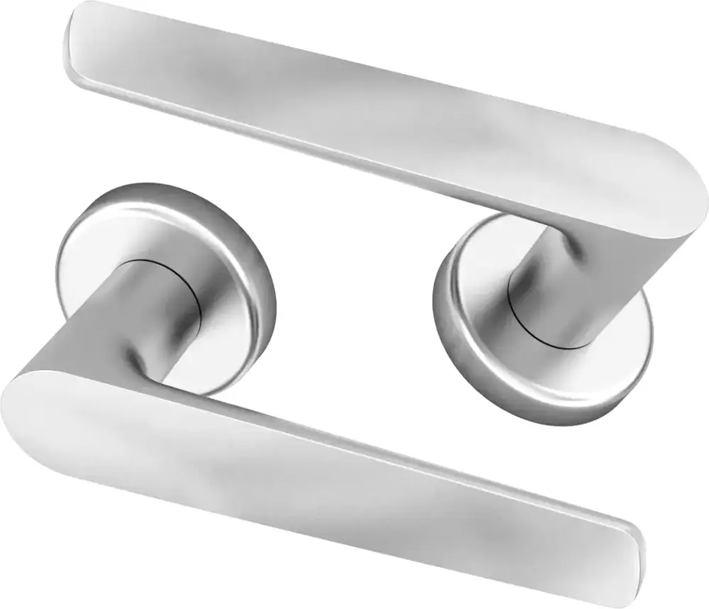 Klamka Gaia szyld okrągły 50mm Claq 35-45, chrom błyszczący [10791-0103-003-000-14] 1