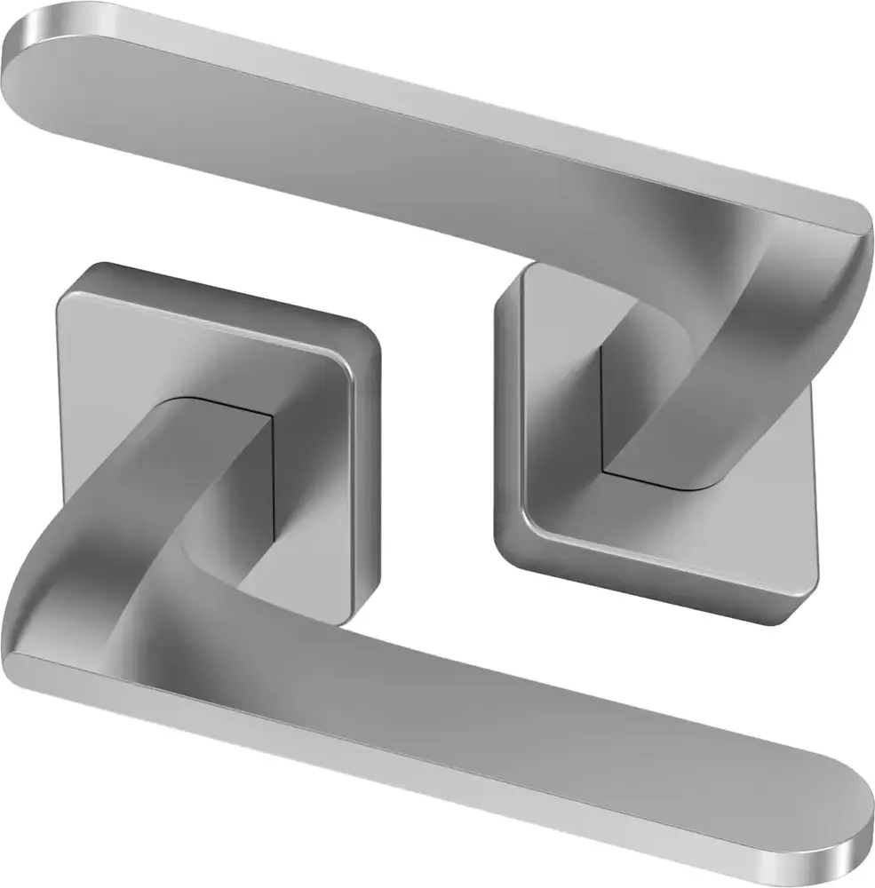 Klamka Cloe szyld kwadratowy claq7 35-65, chrom matowy [11171-0203-003-000-15] 1
