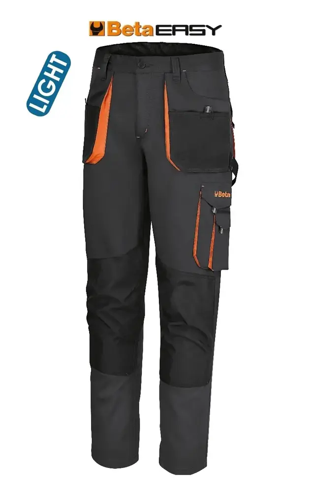 Spodnie robocze easy light szare 7860g 5XL 1