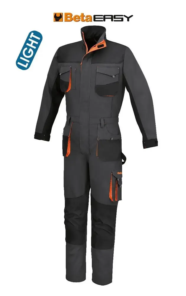 Kombinezon roboczy EASY LIGHT 7865G z wstawkami Oxford, szary 5XL 1