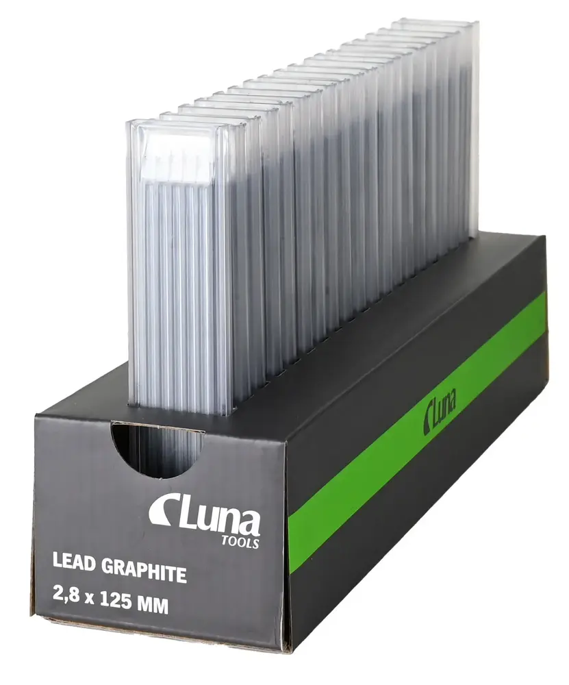 Zestaw 6 wkładów do markera Luna LSP 2.8 - grafitowy - display 20 sztuk 1